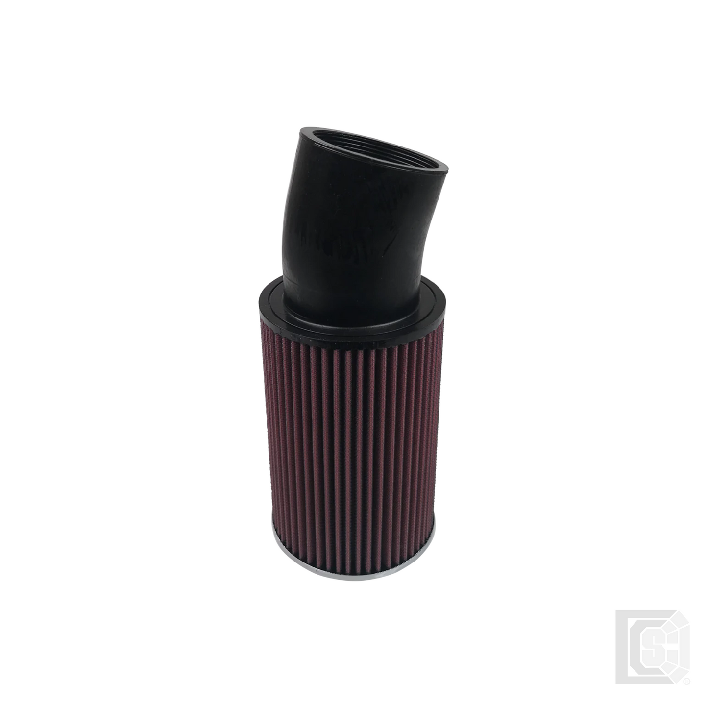 SB - Air Filter For Intake Kits 75-3025-1,75-3017-2 Oiled Cotton Cleanable Red   - KF-1007