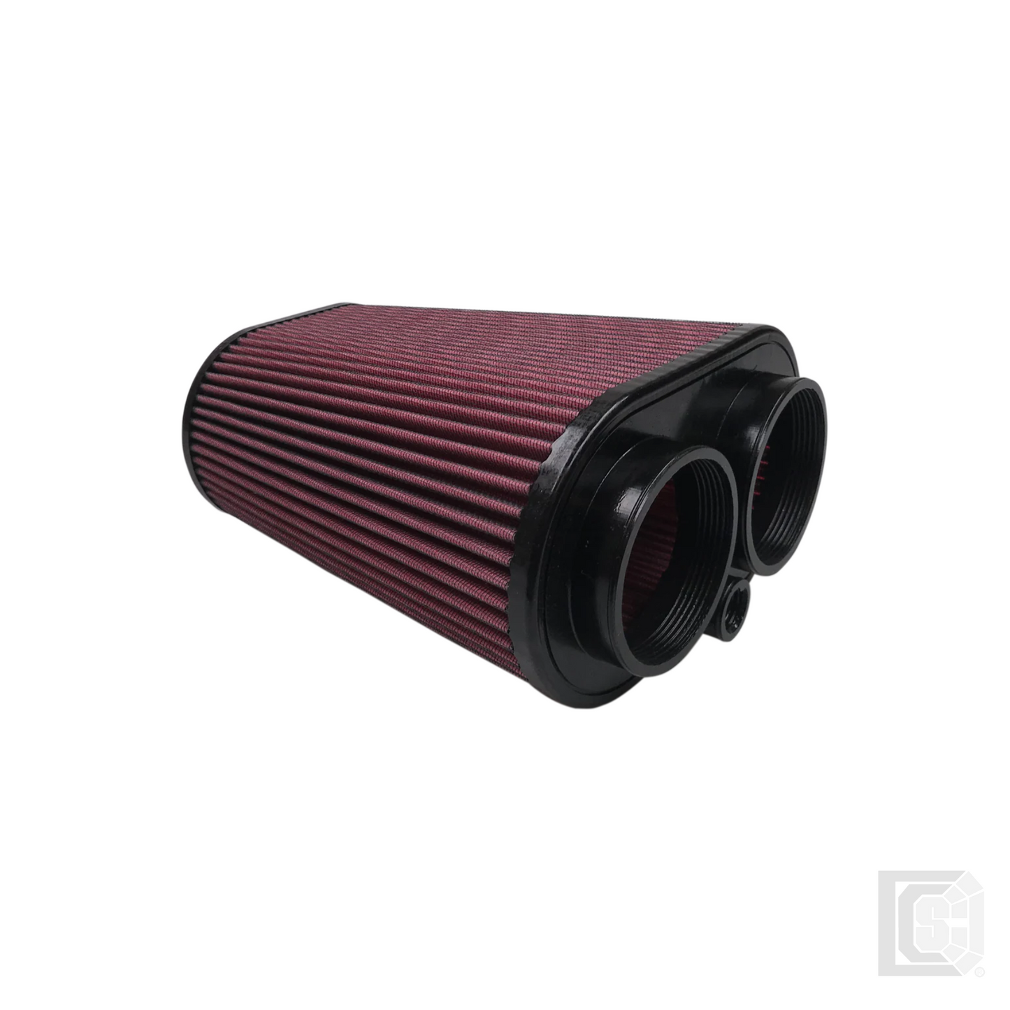 SB - Air Filter For Intake Kits 75-2503 Oiled Cotton Cleanable Red   - KF-1014