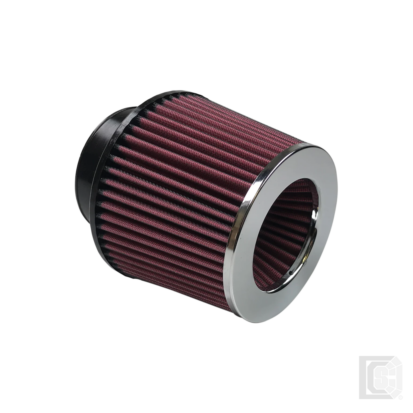 SB - Air Filter For Intake Kits 75-1534,75-1533 Oiled Cotton Cleanable Red   - KF-1017