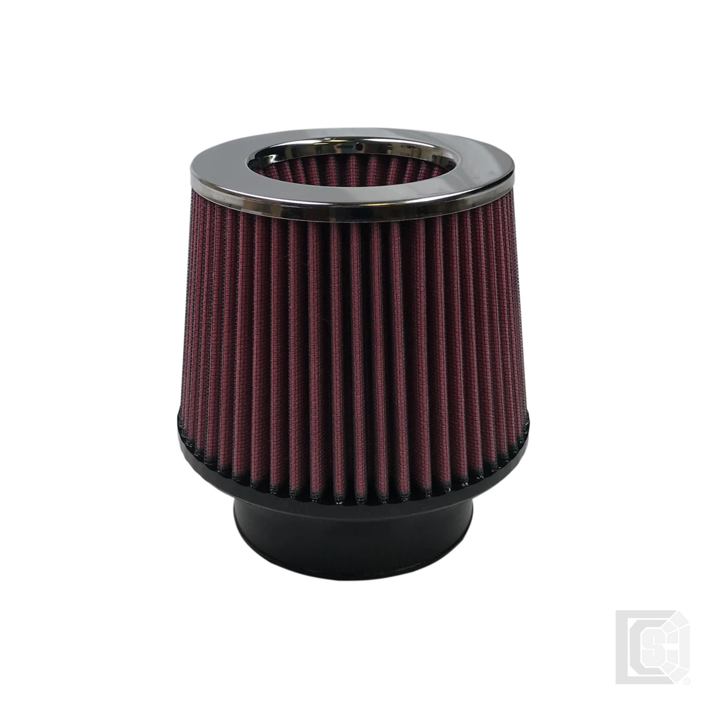 SB - Air Filter For Intake Kits 75-1534,75-1533 Oiled Cotton Cleanable Red   - KF-1017