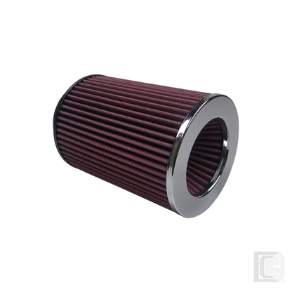 SB - Air Filter For Intake Kits 75-1518 Oiled Cotton Cleanable Red   - KF-1021