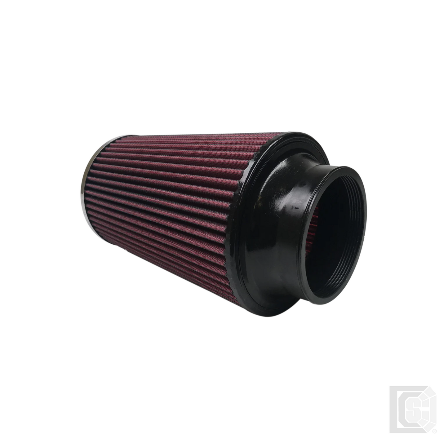 SB - Air Filter For Intake Kits 75-2556-1 Oiled Cotton Cleanable Red   - KF-1024