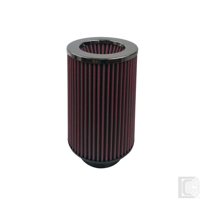 SB - Air Filter For Intake Kits 75-2556-1 Oiled Cotton Cleanable Red   - KF-1024