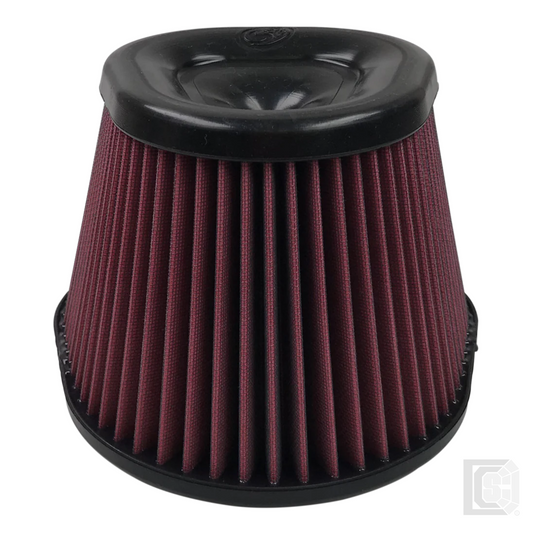 SB - Air Filter For Intake Kits 75-5068 Oiled Cotton Cleanable Red   - KF-1037