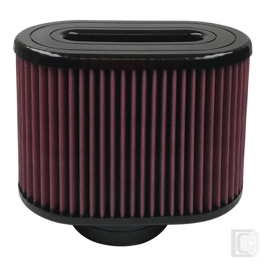 SB - Air Filter For Intake Kits 75-5016,75-5023 Oiled Cotton Cleanable Red - KF-1049