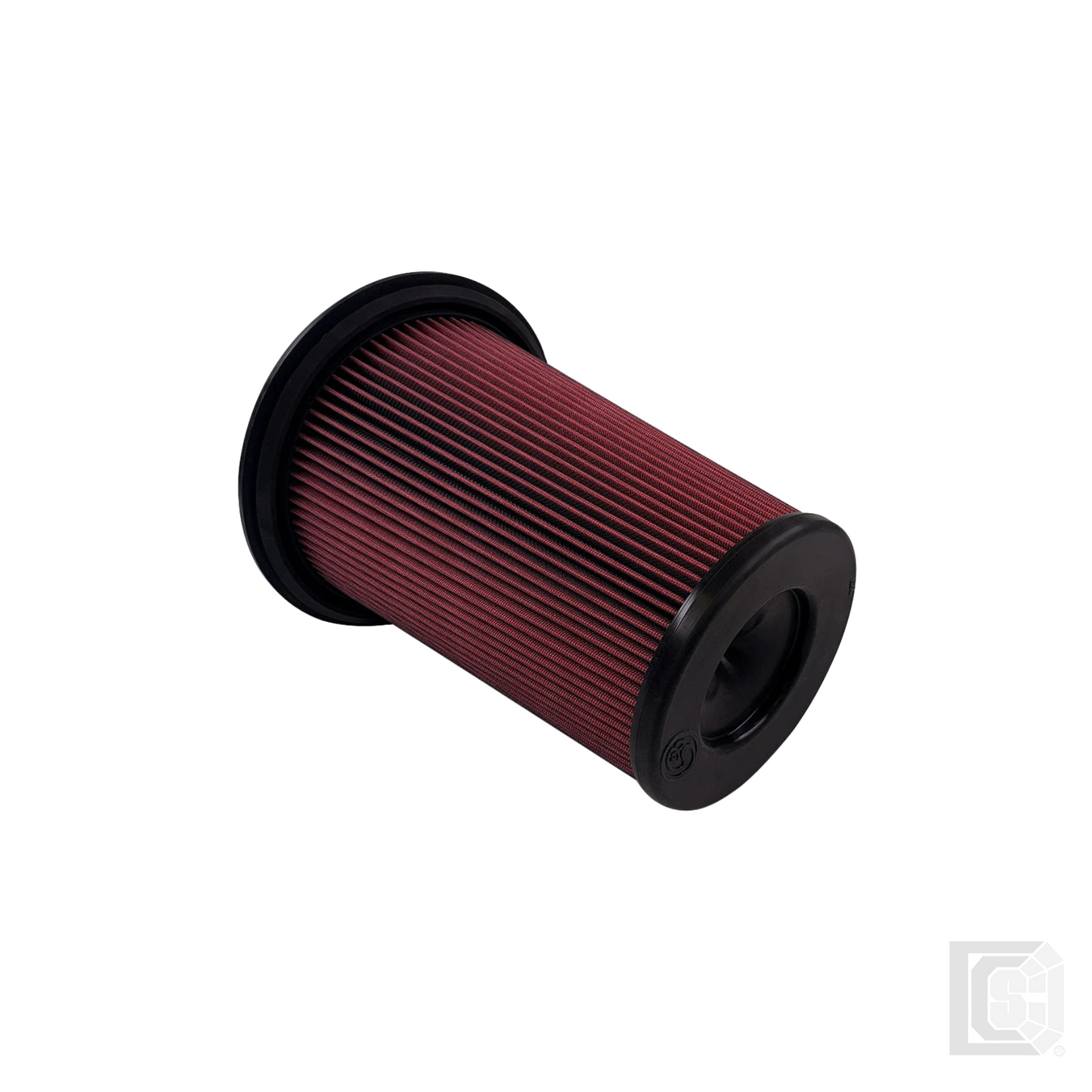 SB - Air Filter For Intake Kit 75-5128 Oiled Cotton Cleanable Red   - KF-1072