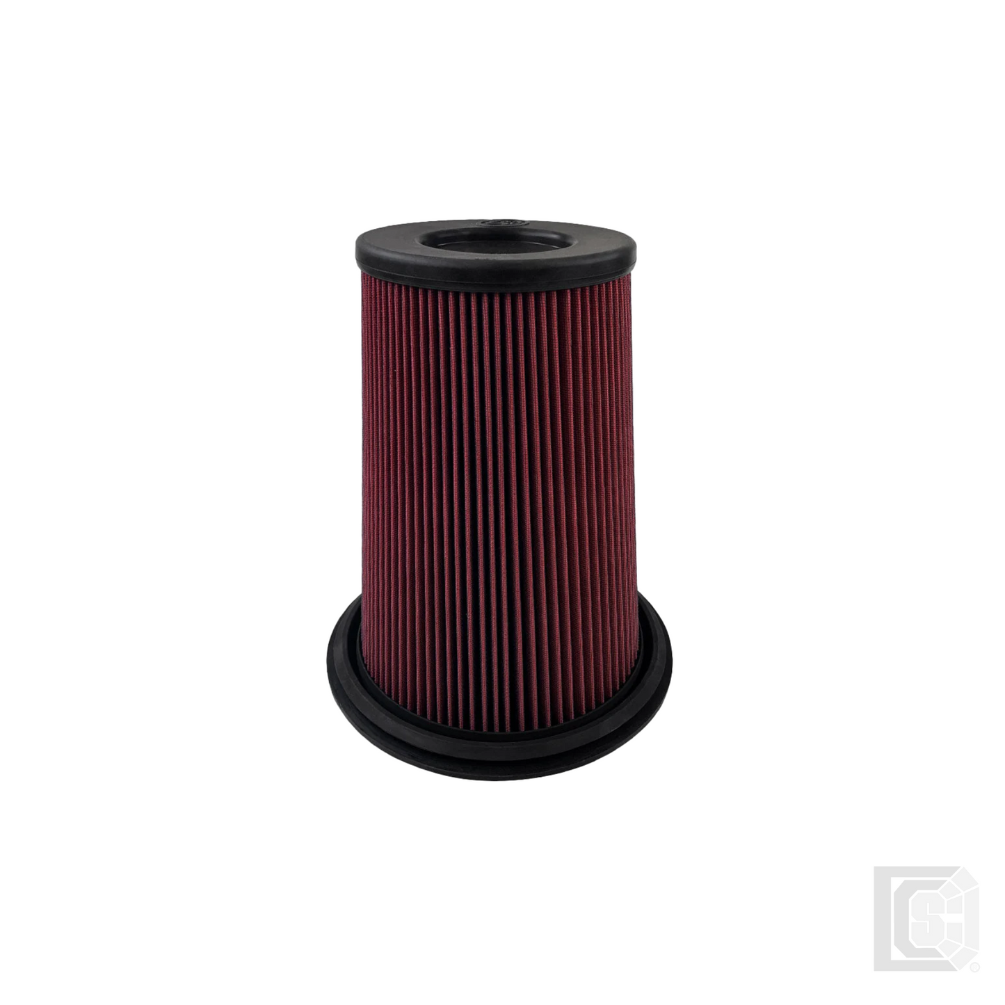 SB - Air Filter For Intake Kit 75-5128 Oiled Cotton Cleanable Red   - KF-1072