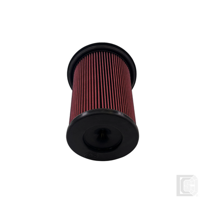 SB - Air Filter For Intake Kit 75-5128 Oiled Cotton Cleanable Red   - KF-1072