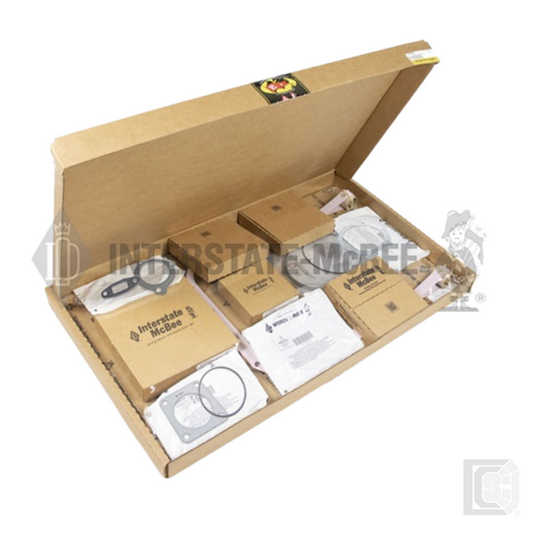 Interstate McBee - CAT C10/C11/C12/C13 Replacement Front Structure Gasket Set - M-3136898