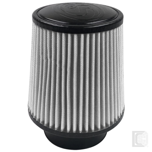 SB - Air Filter For Intake Kits 75-5008 Dry Cotton Cleanable White - KF-1025D